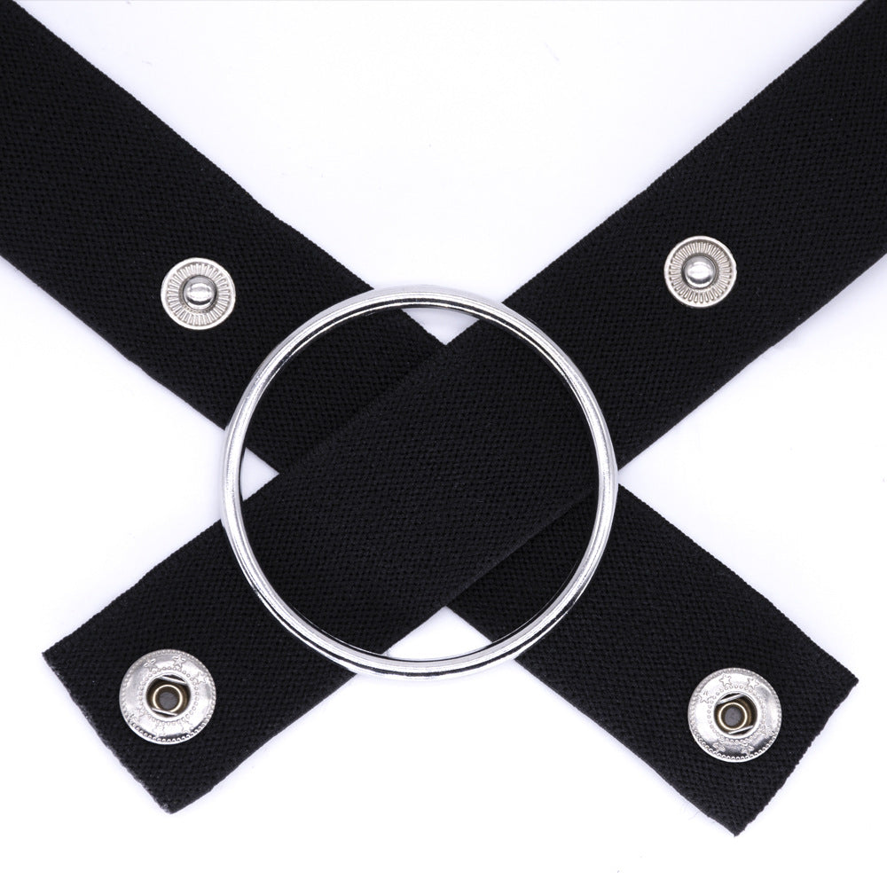 Image of CB lock assist strap single thong three-way chastity lock fixing strap cross-border GAY sex toys ring panties big - toys